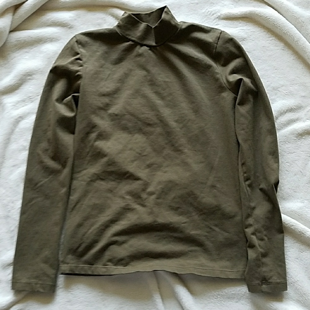 American Apparel Cotton Spandex Turtleneck